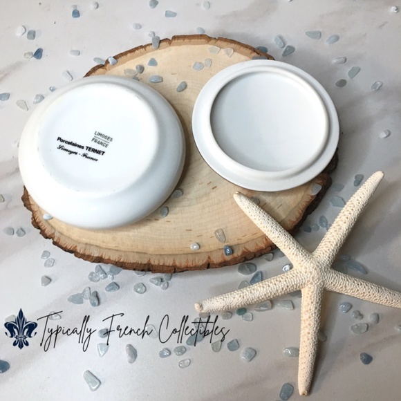 Vtg Renoir Painting Ternet Limoges Trinket Box - Picture 5 of 6